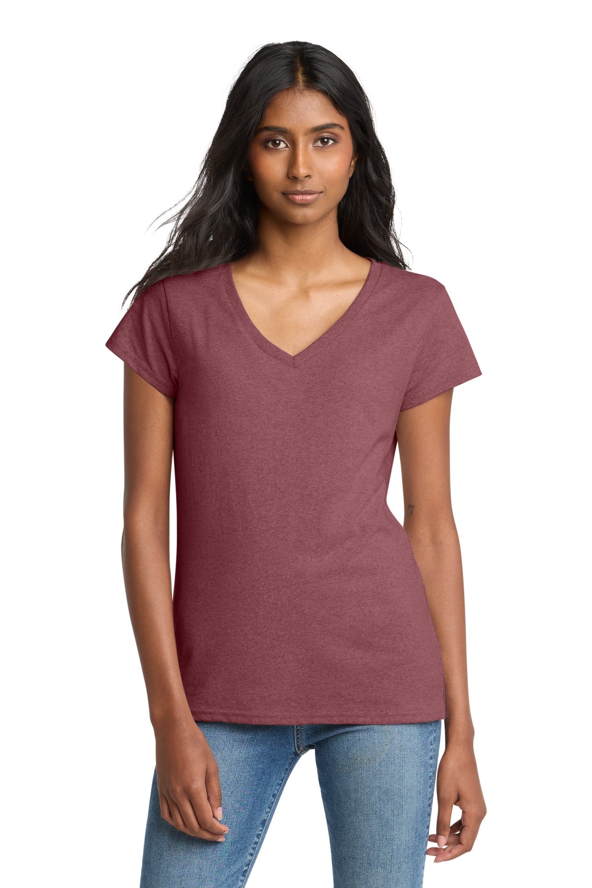 District  ®  Women's Re-Tee  ™  V-Neck DT8001