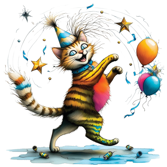 Funny Quirky Cat 02