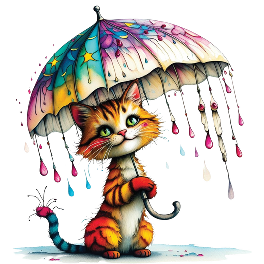 Funny Quirky Cat 07