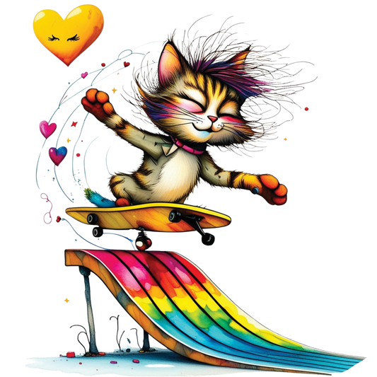 Funny Quirky Cat 11