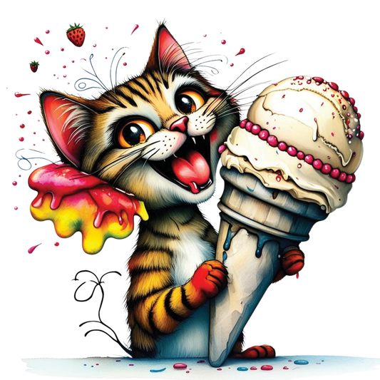 Funny Quirky Cat 12