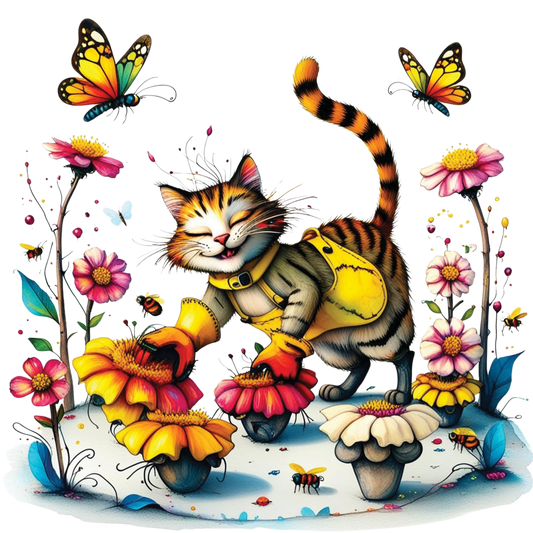 Funny Quirky Cat 13