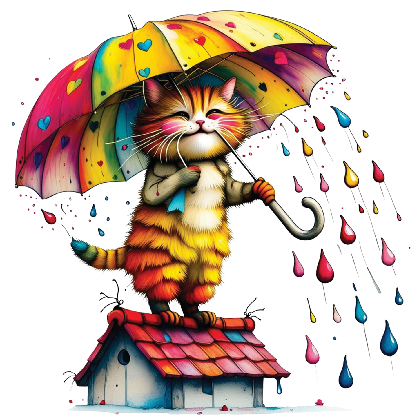 Funny Quirky Cat 14