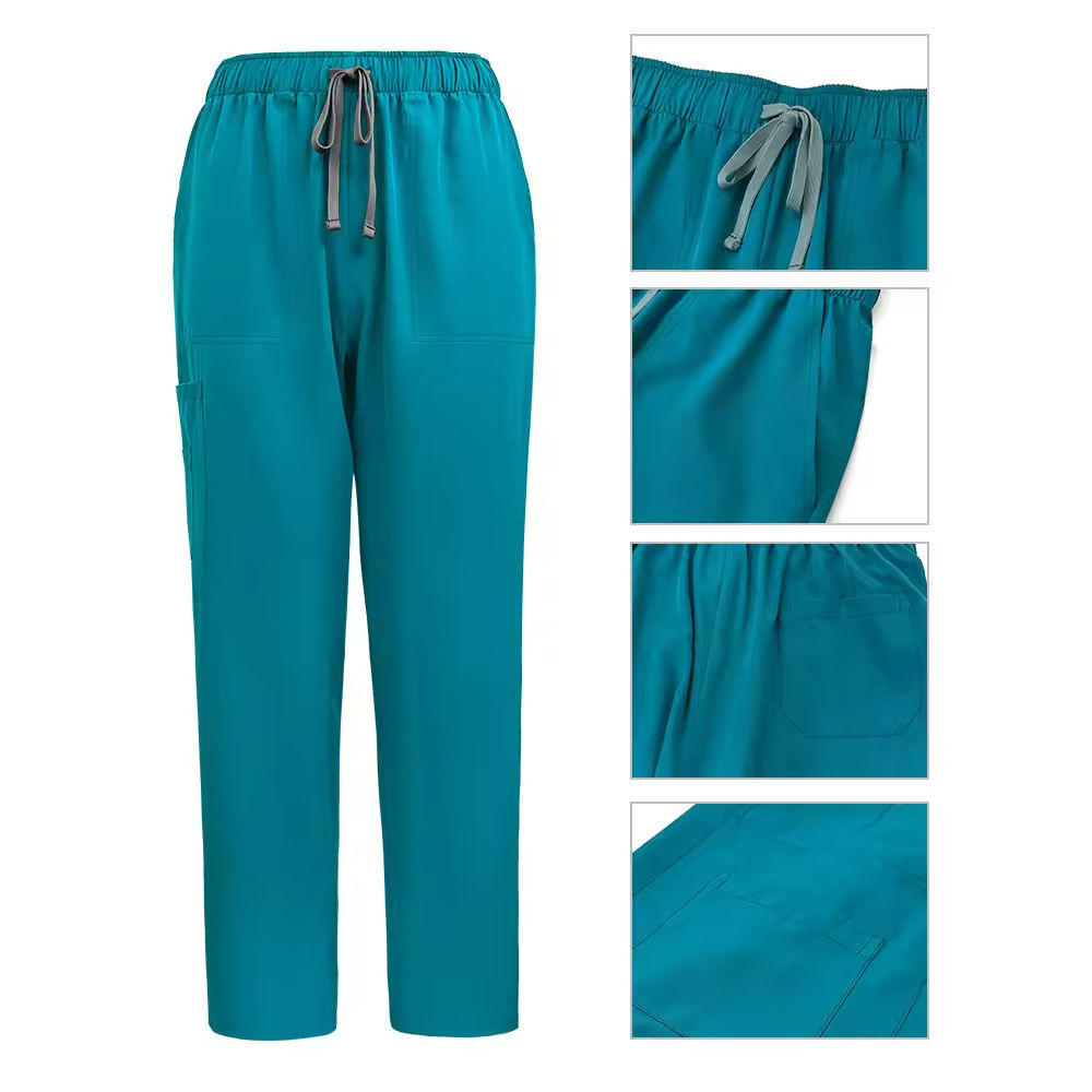 Törst - Unisex Stand Collar Zipper Scrubs Top & Pants Set