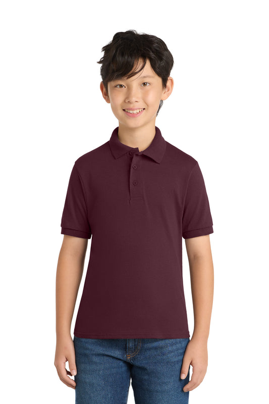 Port & Co ™  Youth Core Blend Jersey Knit Polo. KP55Y