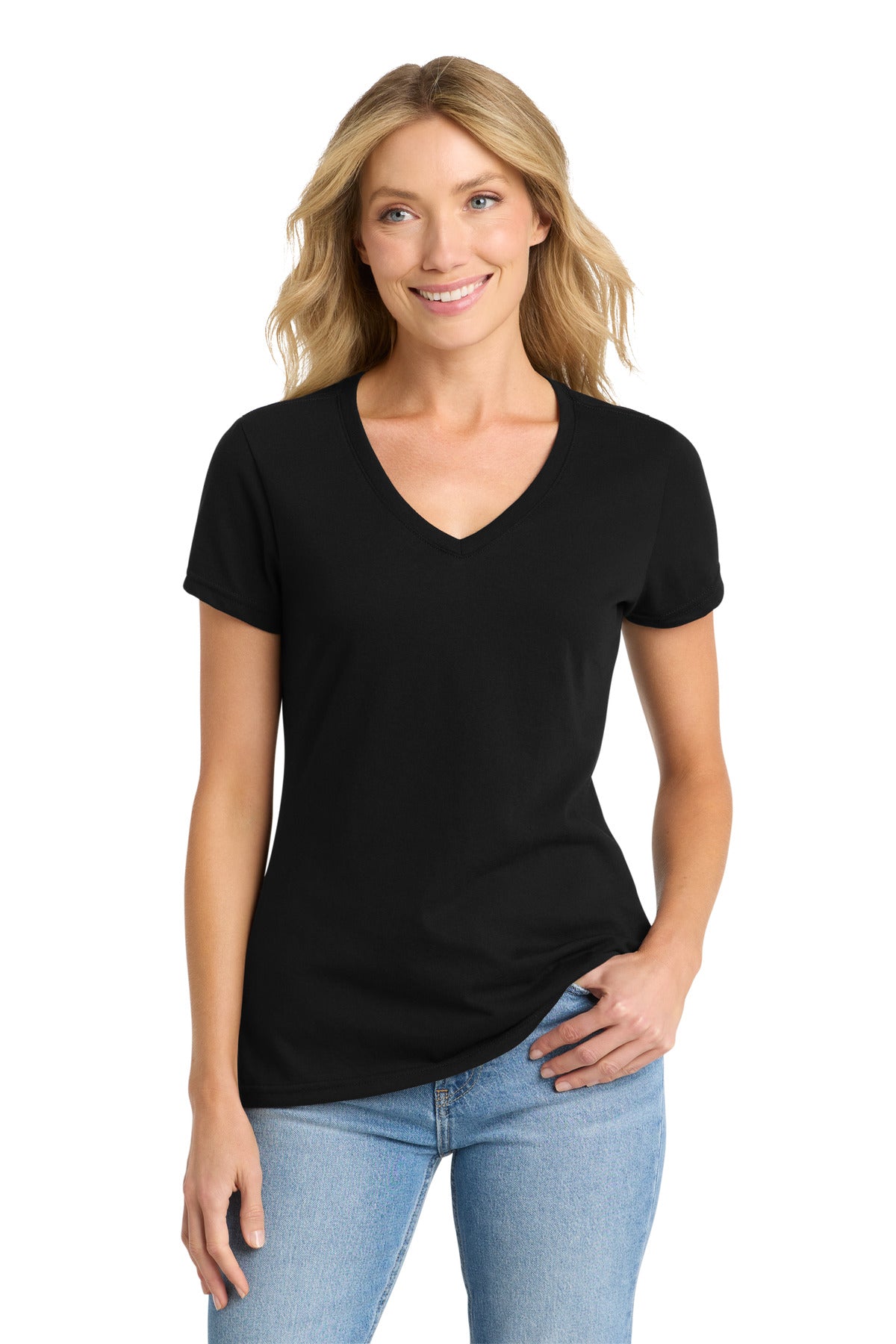 Port & Co ™  Women's Fan Favorite ™  Blend V-Neck Tee. LPC455V