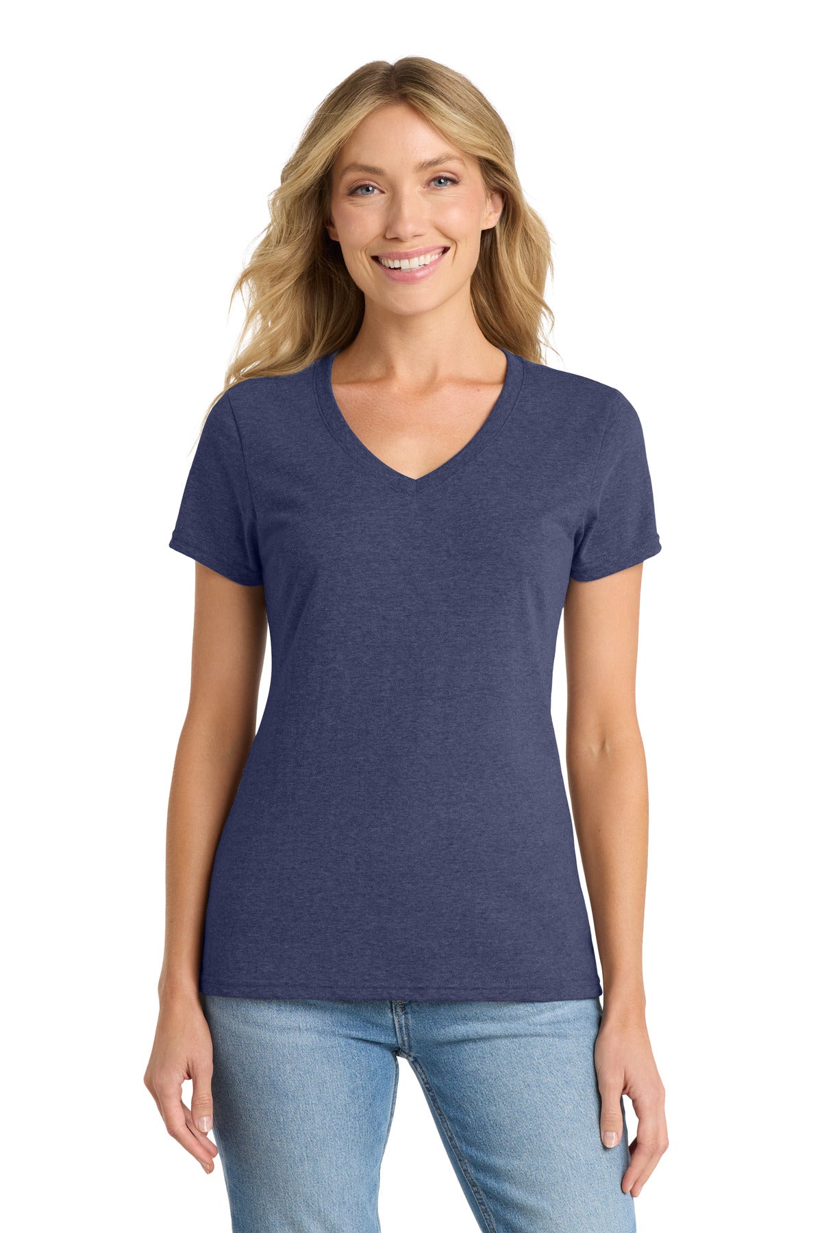 Port & Co ™  Women's Fan Favorite ™  Blend V-Neck Tee. LPC455V