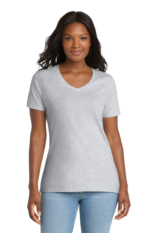 Port & Co ™  Women's Core Cotton V-Neck Tee. LPC54V