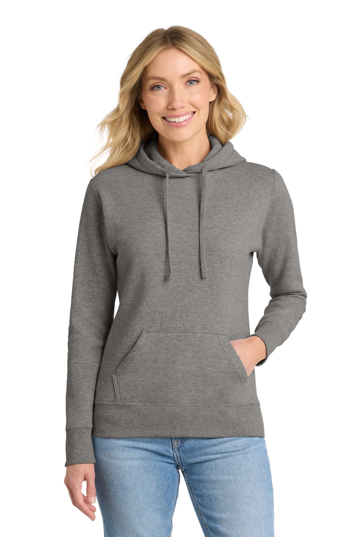 Port & Co ™  Women's Core Fleece Pullover Hooded Sweatshirt LPC78H