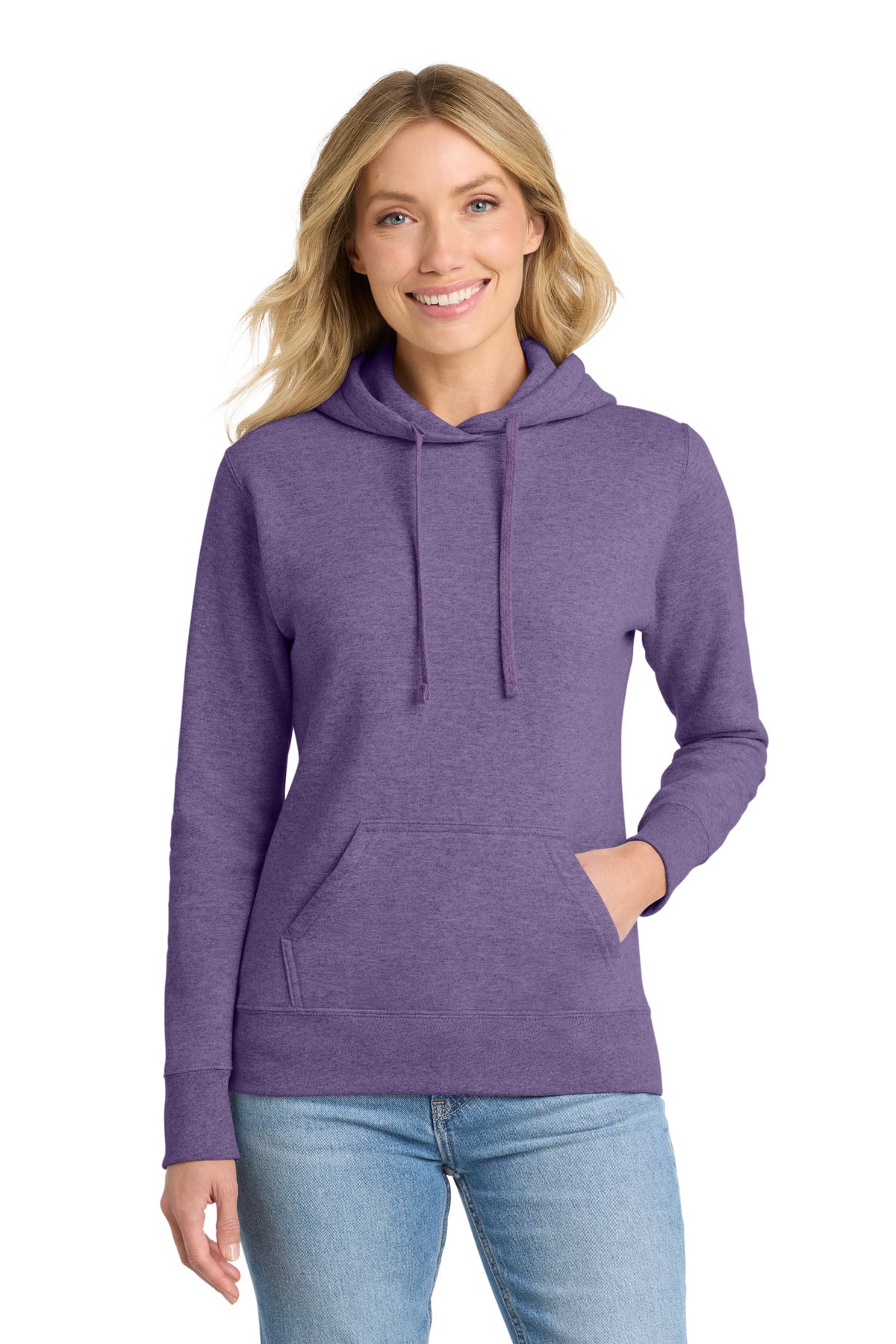 Port & Co ™  Women's Core Fleece Pullover Hooded Sweatshirt LPC78H