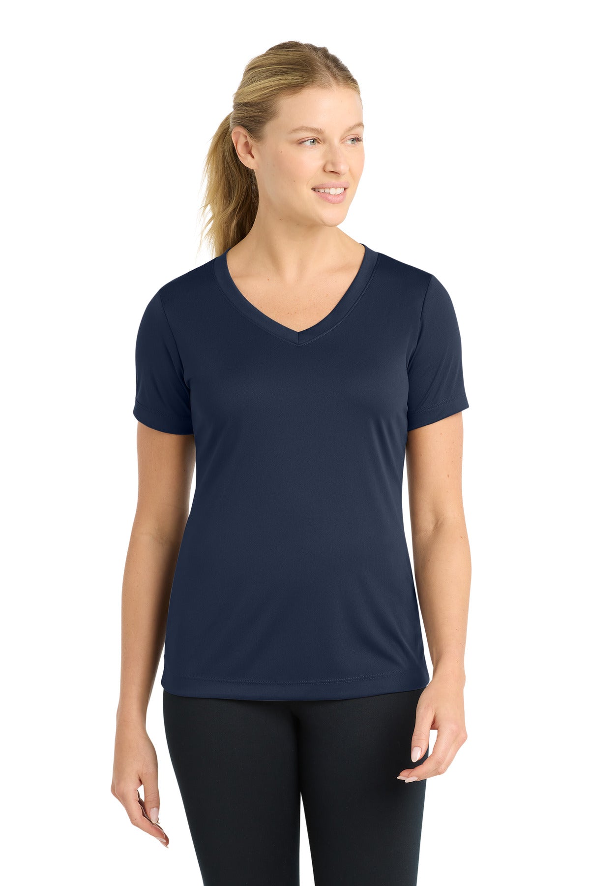 Sport-Tek ®  Women's PosiCharge ®  Competitor™ V-Neck Tee. LST353