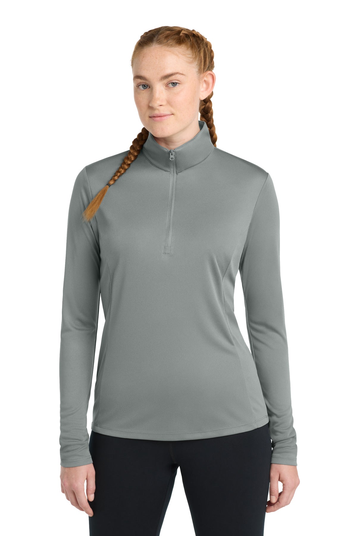 Sport-Tek ®  Women's PosiCharge ®  Competitor ™  1/4-Zip Pullover. LST357
