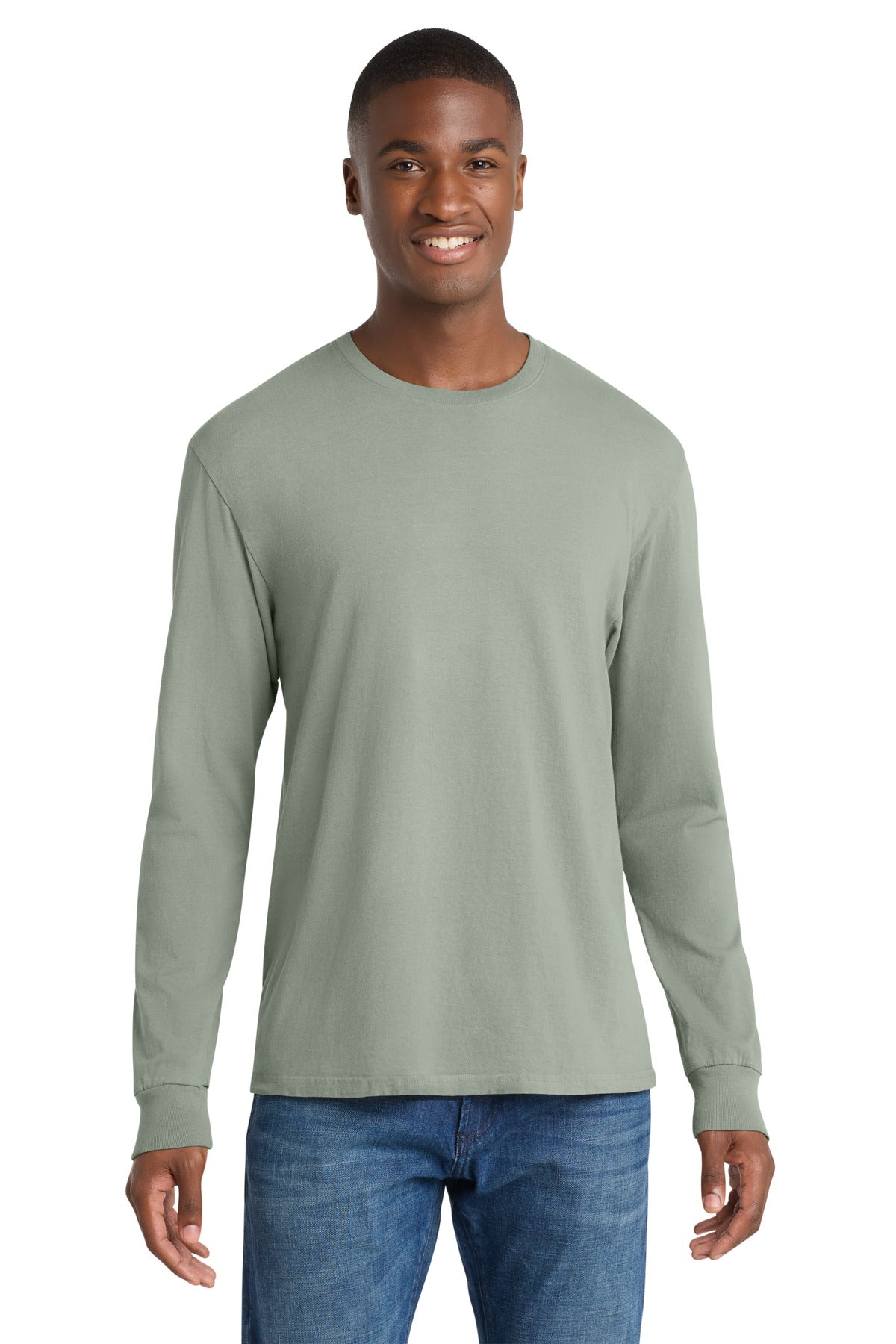 Port & Co ™  Beach Wash ®  Garment-Dyed Long Sleeve Tee PC099LS