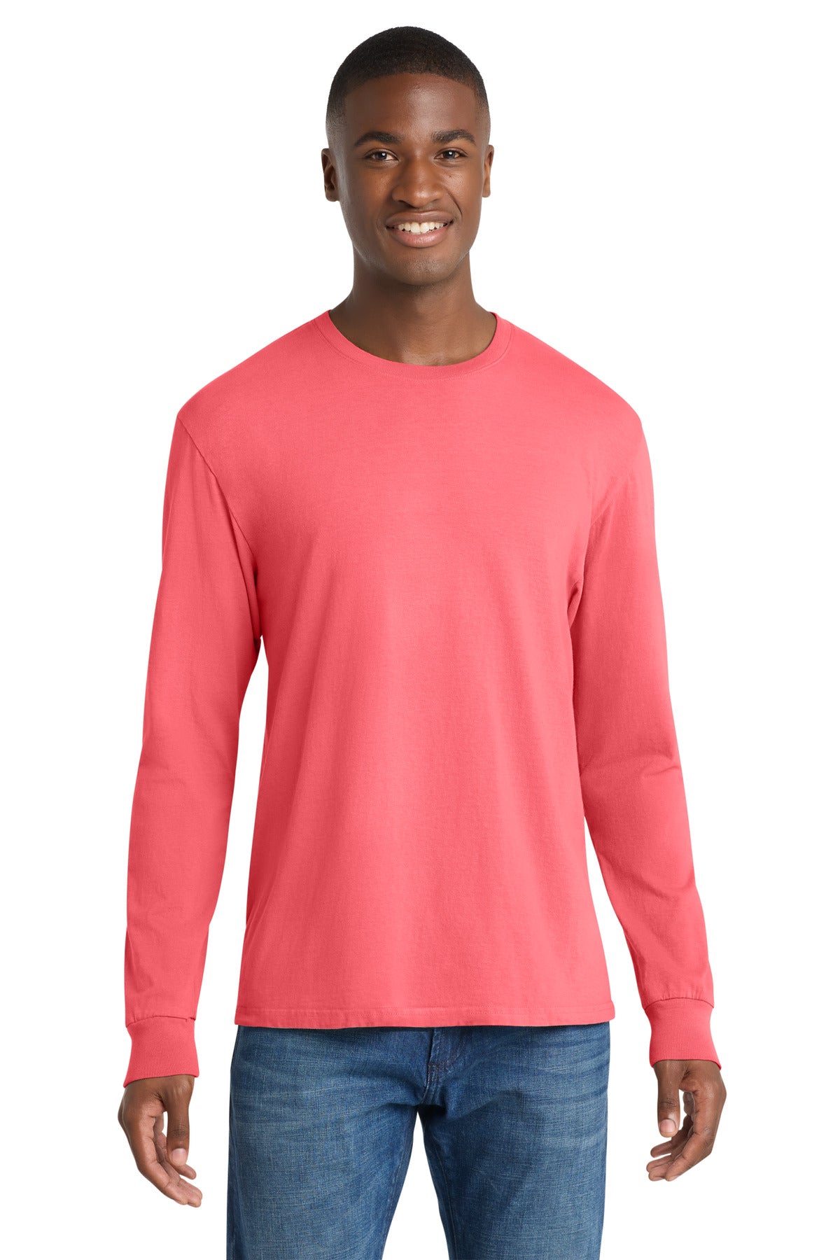 Port & Co ™  Beach Wash ®  Garment-Dyed Long Sleeve Tee PC099LS