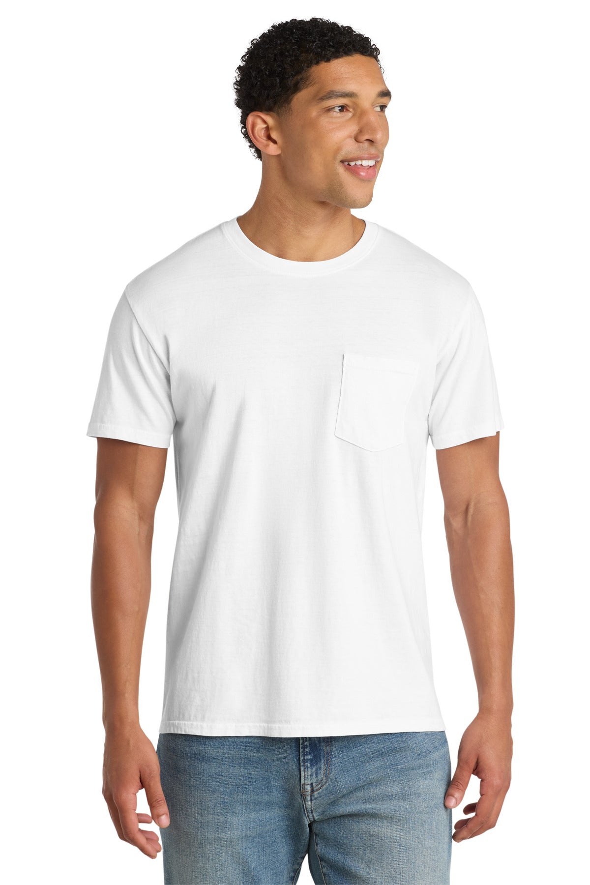 Port & Co ™  Beach Wash ®  Garment-Dyed Pocket Tee.  PC099P