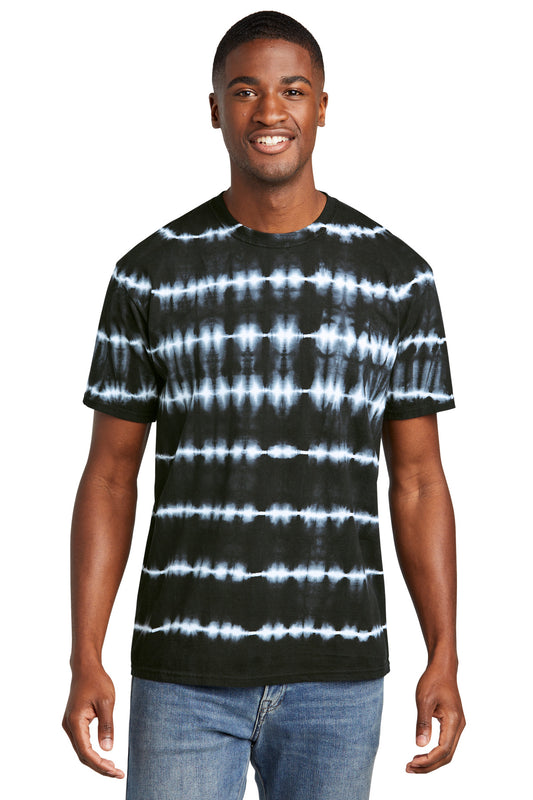 Port & Co ™  Allover Stripe Tie-Dye Tee PC142