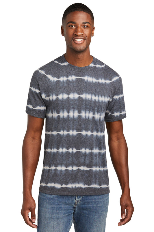 Port & Co ™  Allover Stripe Tie-Dye Tee PC142