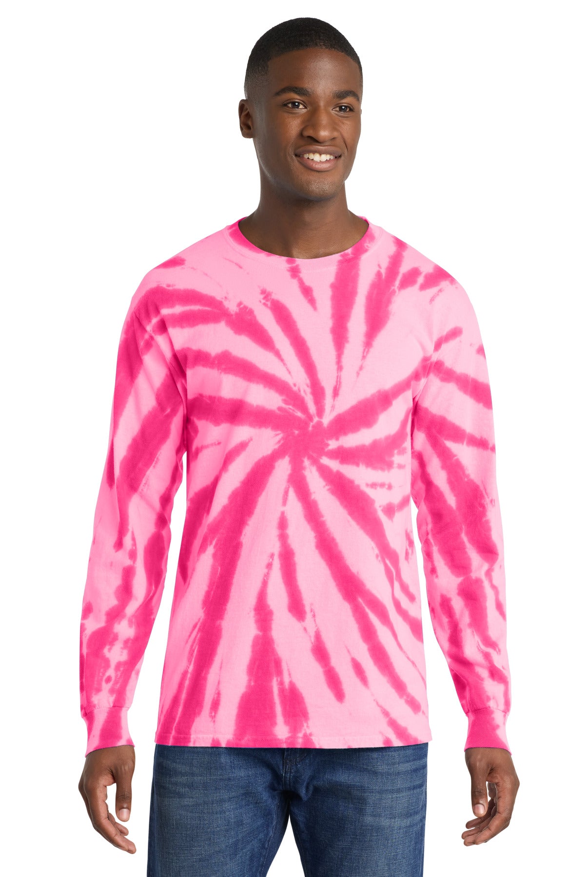 Port & Co ™  Tie-Dye Long Sleeve Tee.  PC147LS