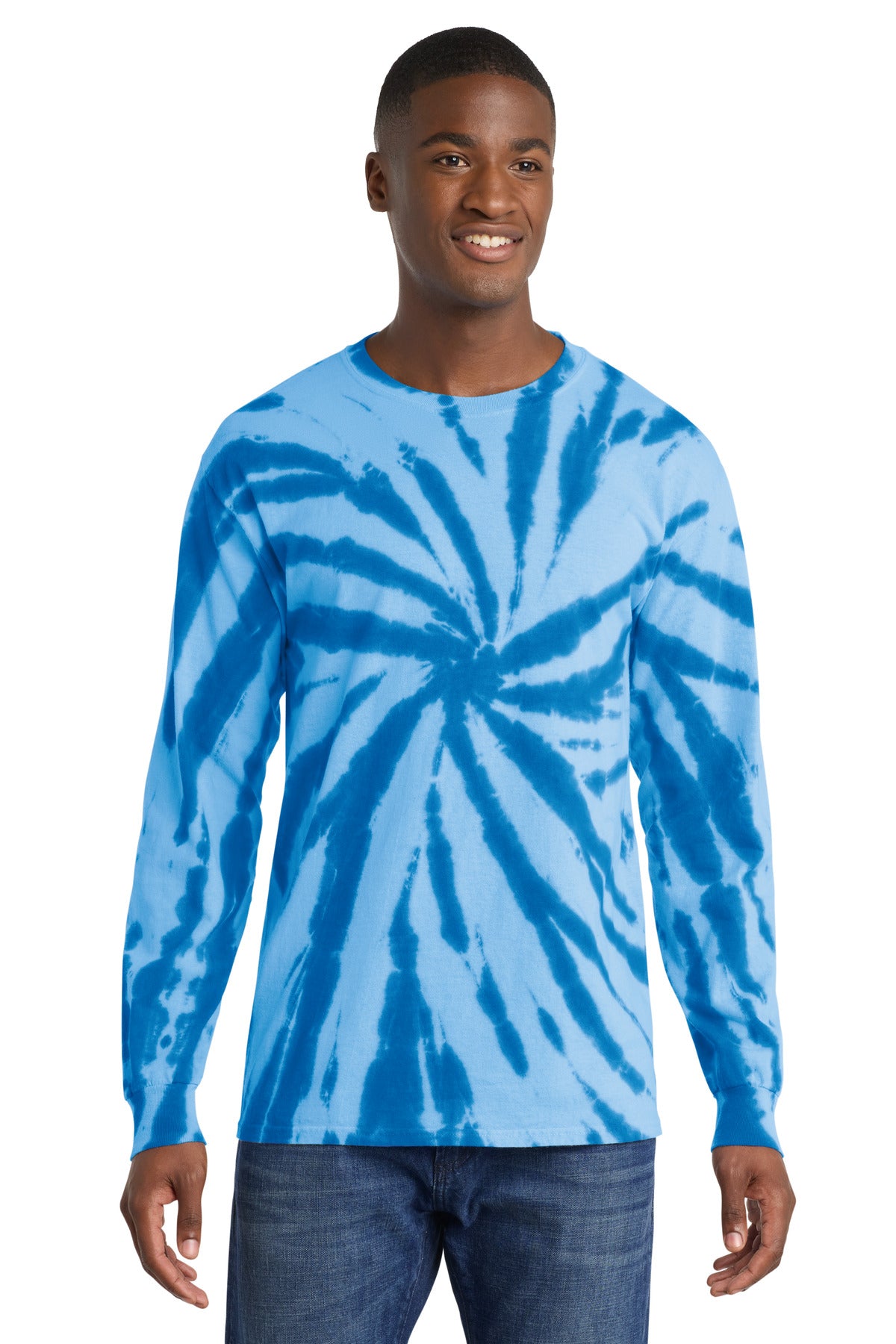 Port & Co ™  Tie-Dye Long Sleeve Tee.  PC147LS