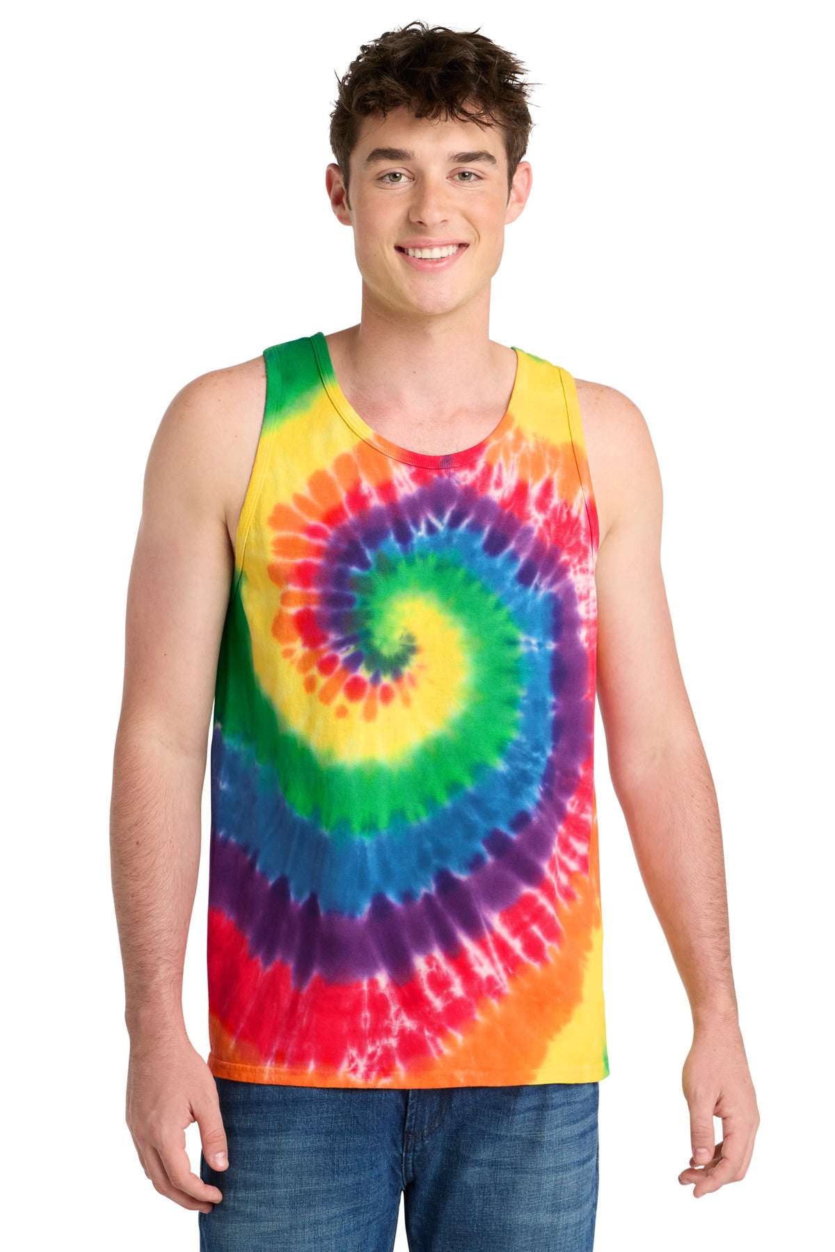 Port & Co ™  Tie-Dye Tank Top.  PC147TT