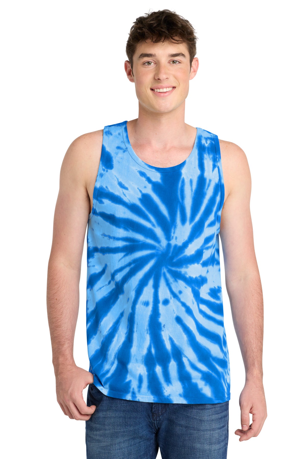 Port & Co ™  Tie-Dye Tank Top.  PC147TT
