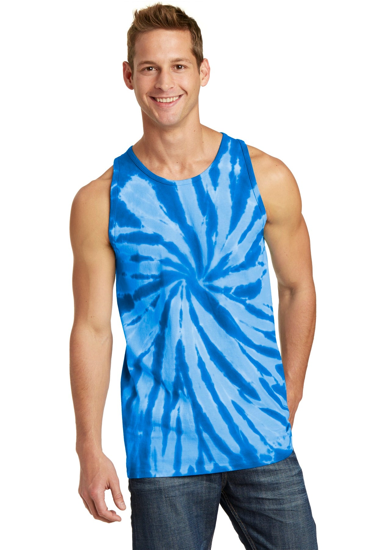 Port & Co ™  Tie-Dye Tank Top.  PC147TT