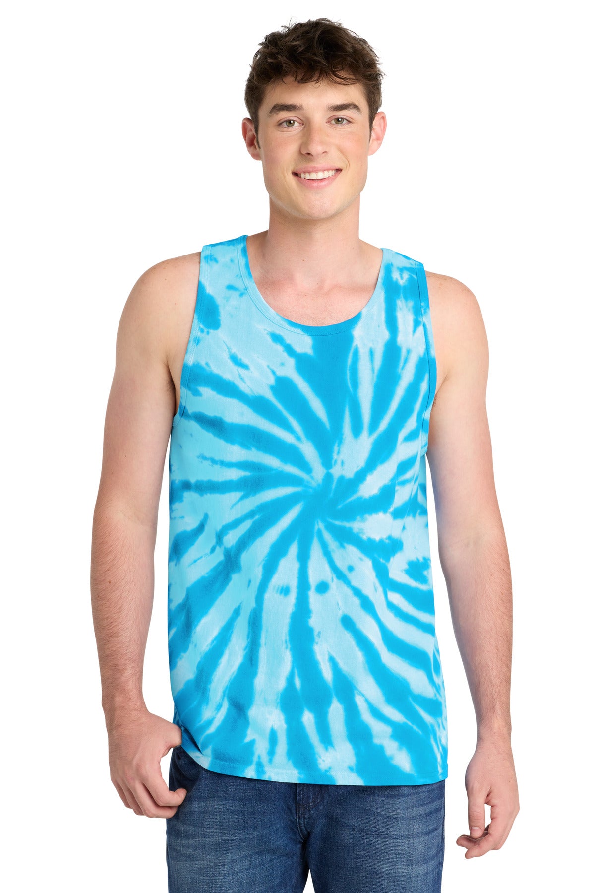 Port & Co ™  Tie-Dye Tank Top.  PC147TT