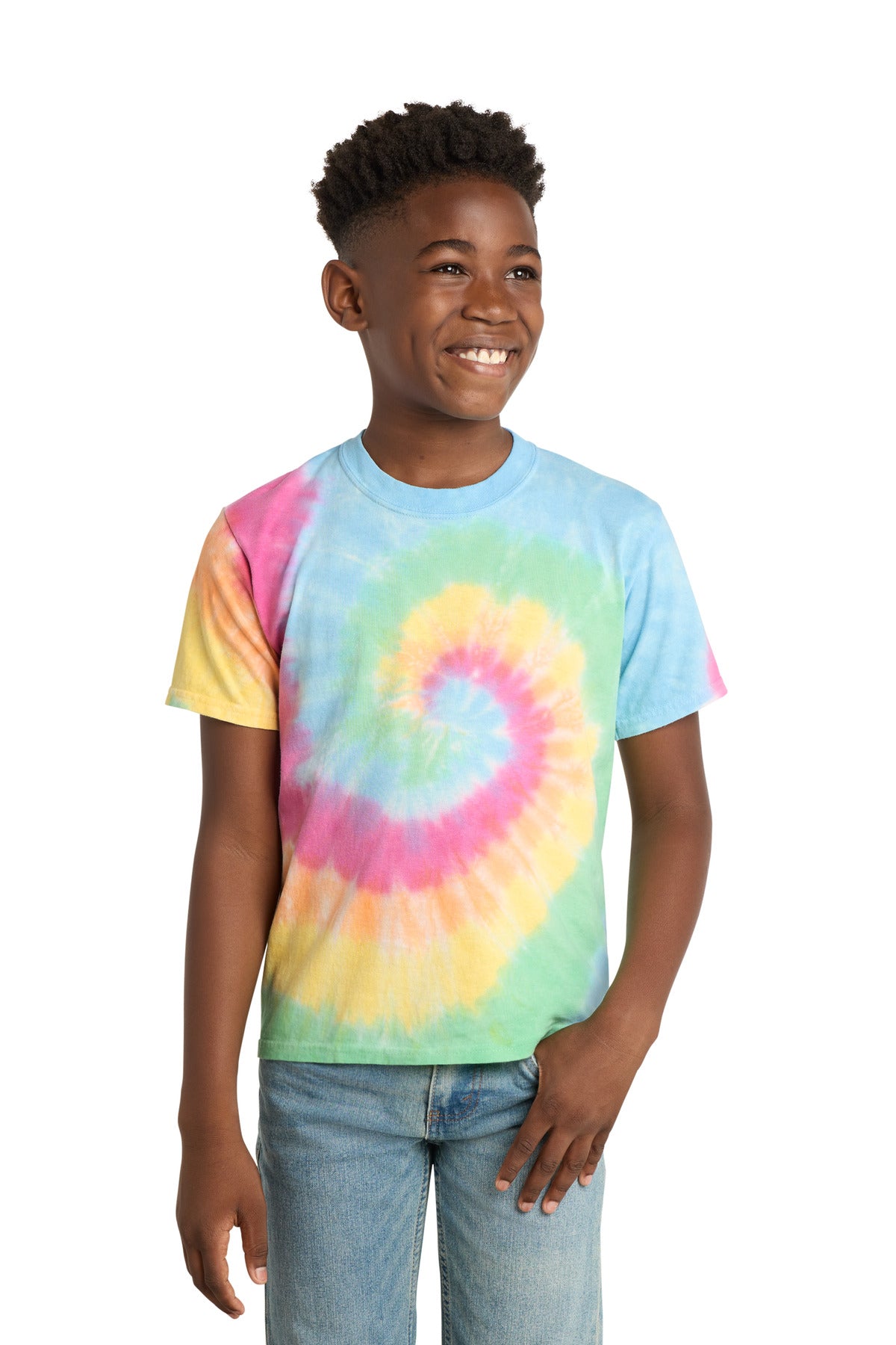 Port & Co ™  Youth Tie-Dye Tee. PC147Y