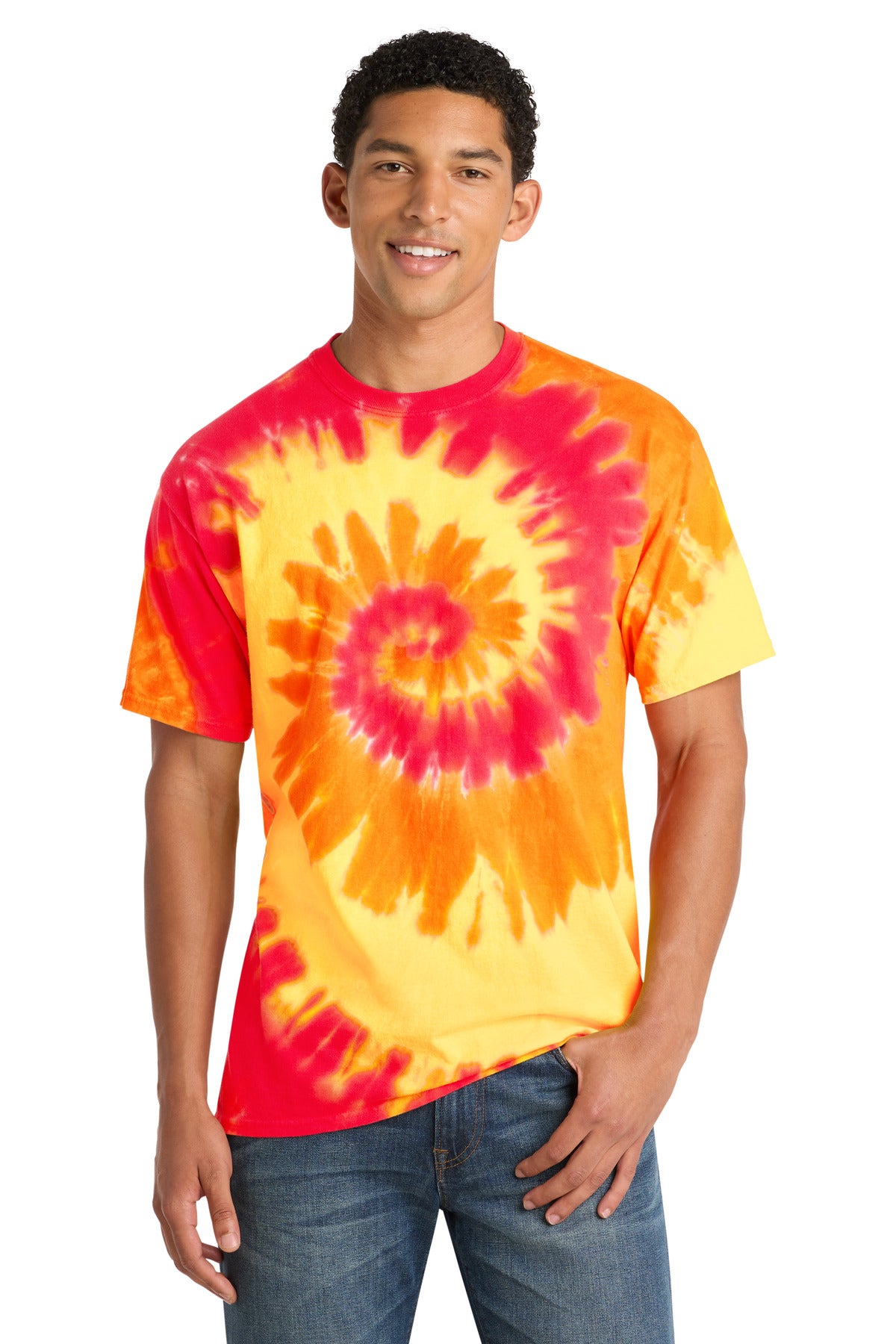Port & Co ™  Tie-Dye Tee. PC147