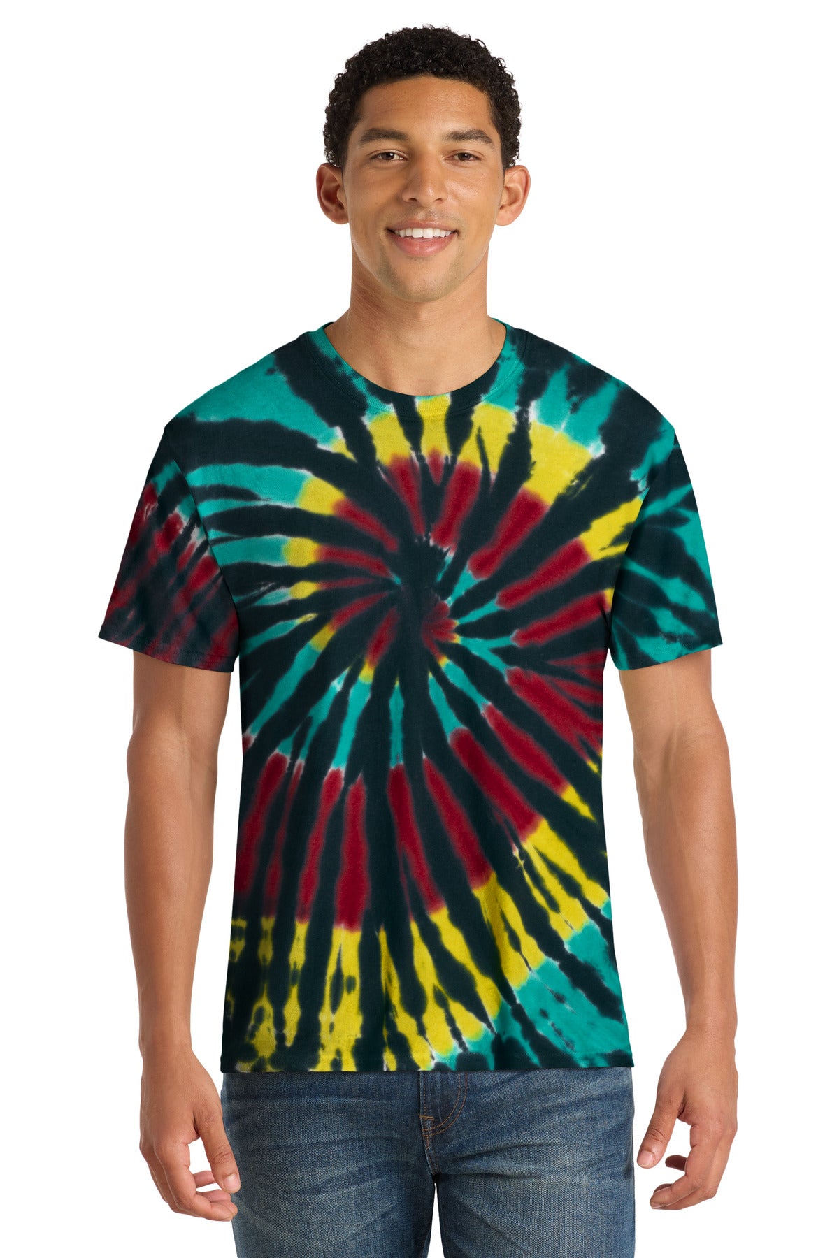 Port & Co ™  Tie-Dye Tee. PC147
