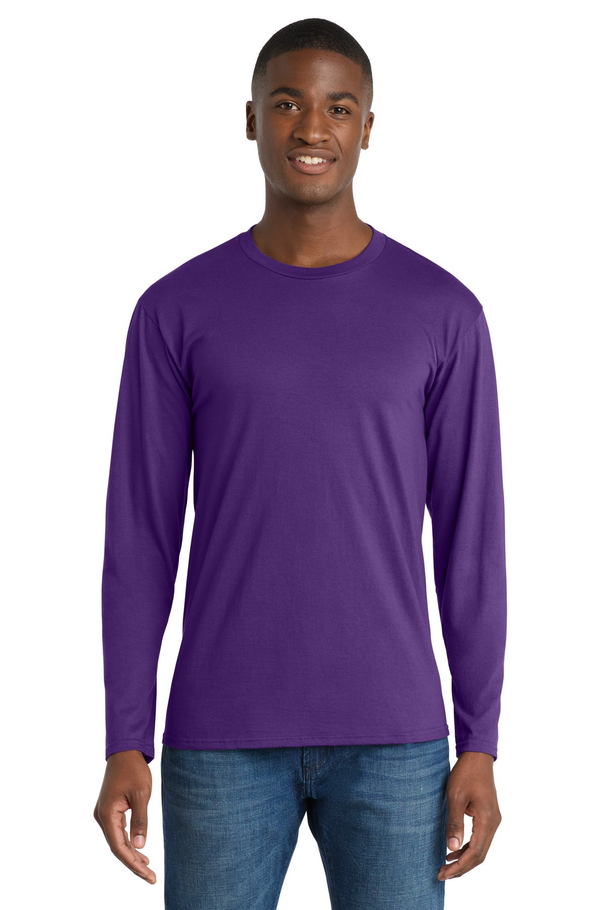 Port & Co ™  Long Sleeve Fan Favorite Tee. PC450LS