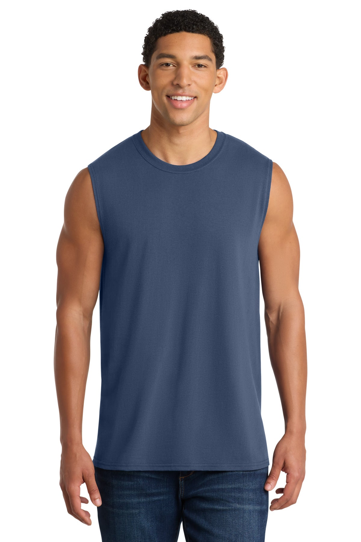 Port & Co ™  Core Cotton Sleeveless Tee. PC54SL