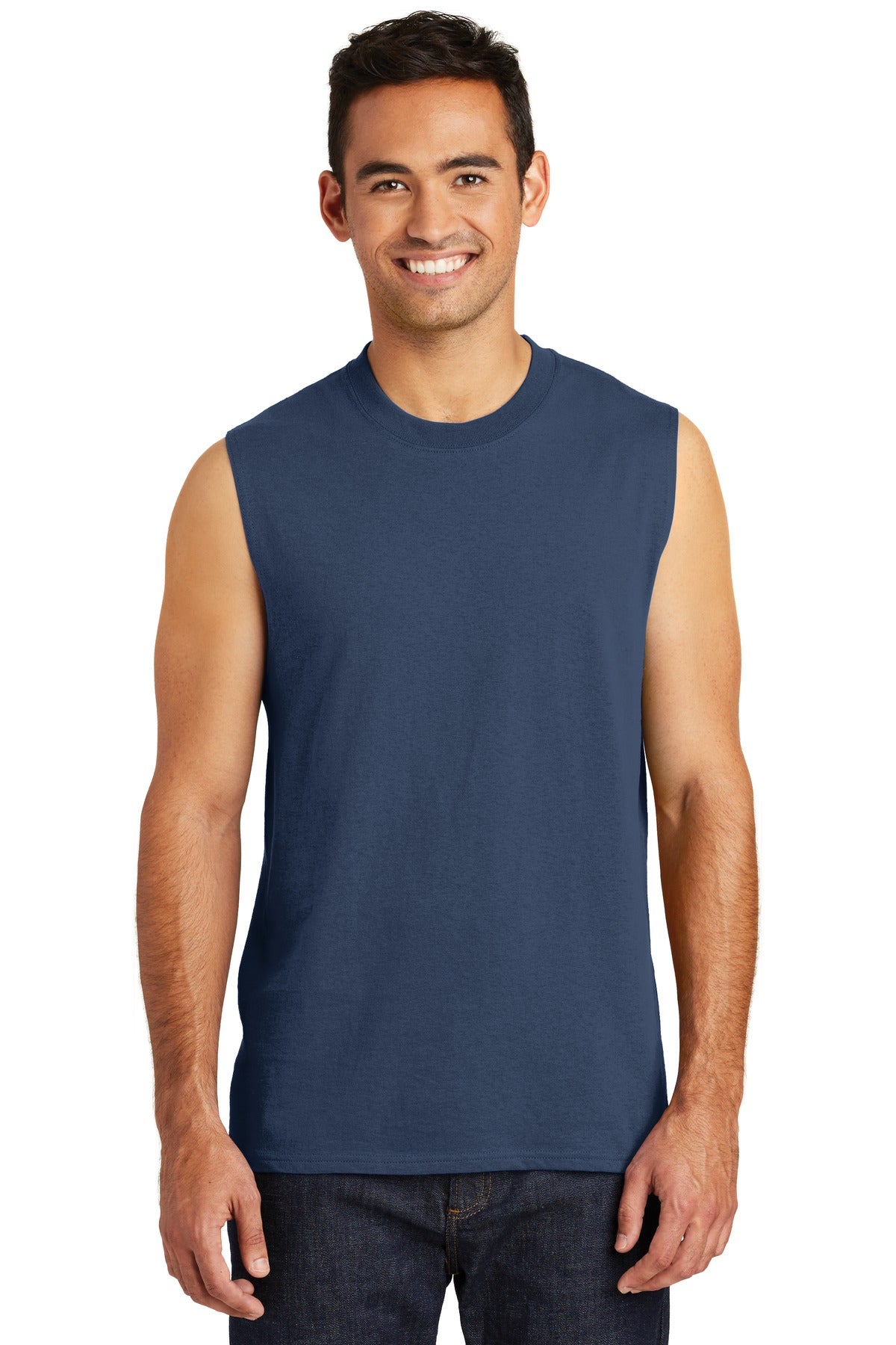 Port & Co ™  Core Cotton Sleeveless Tee. PC54SL