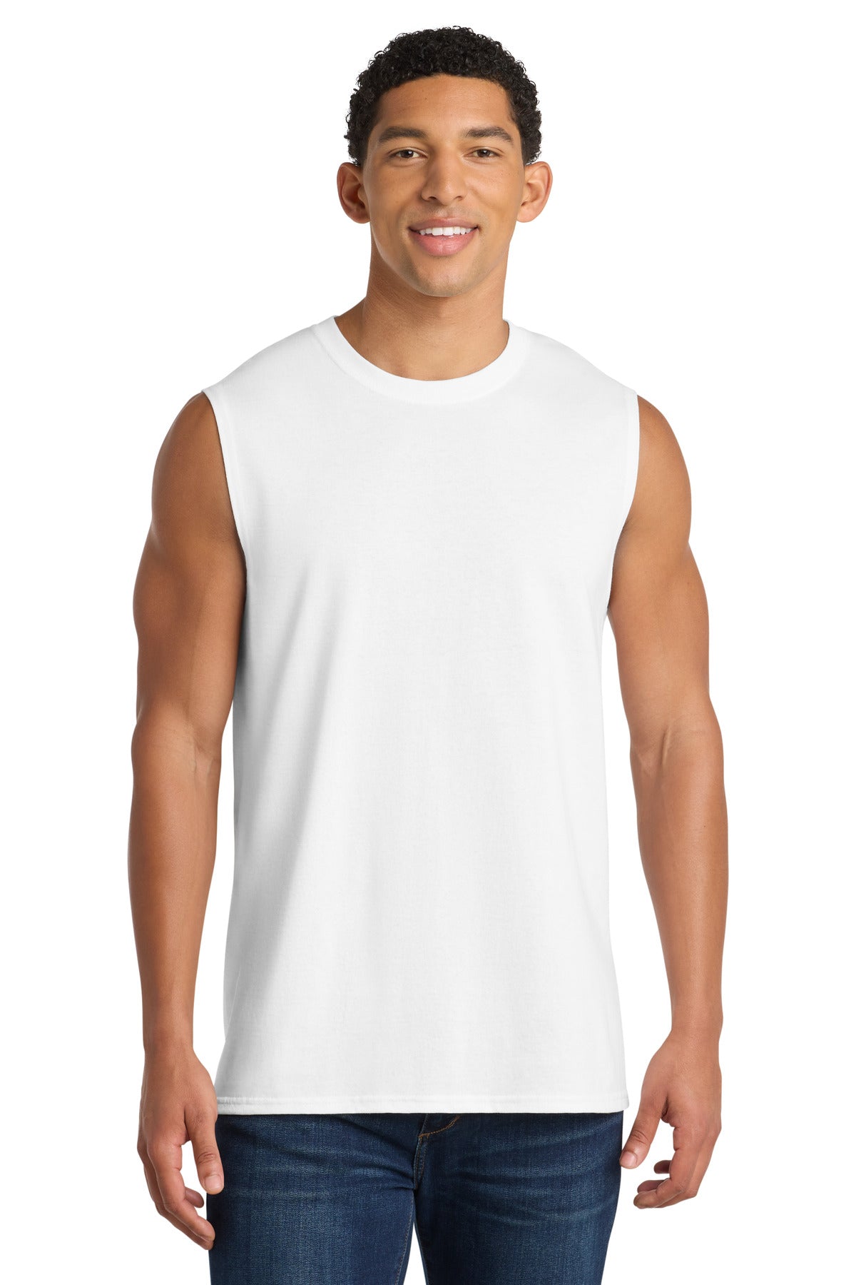 Port & Co ™  Core Cotton Sleeveless Tee. PC54SL