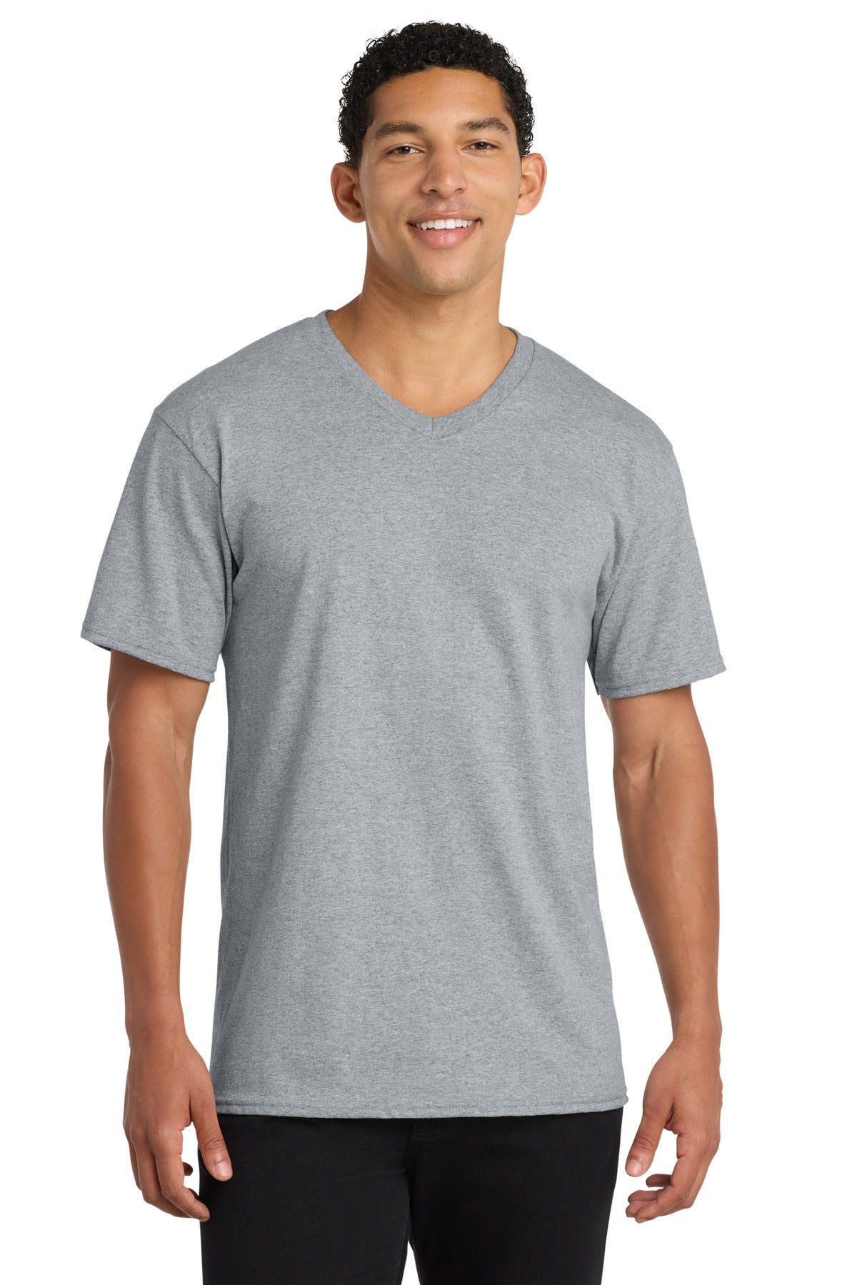 Port & Co ™  Core Cotton V-Neck Tee. PC54V