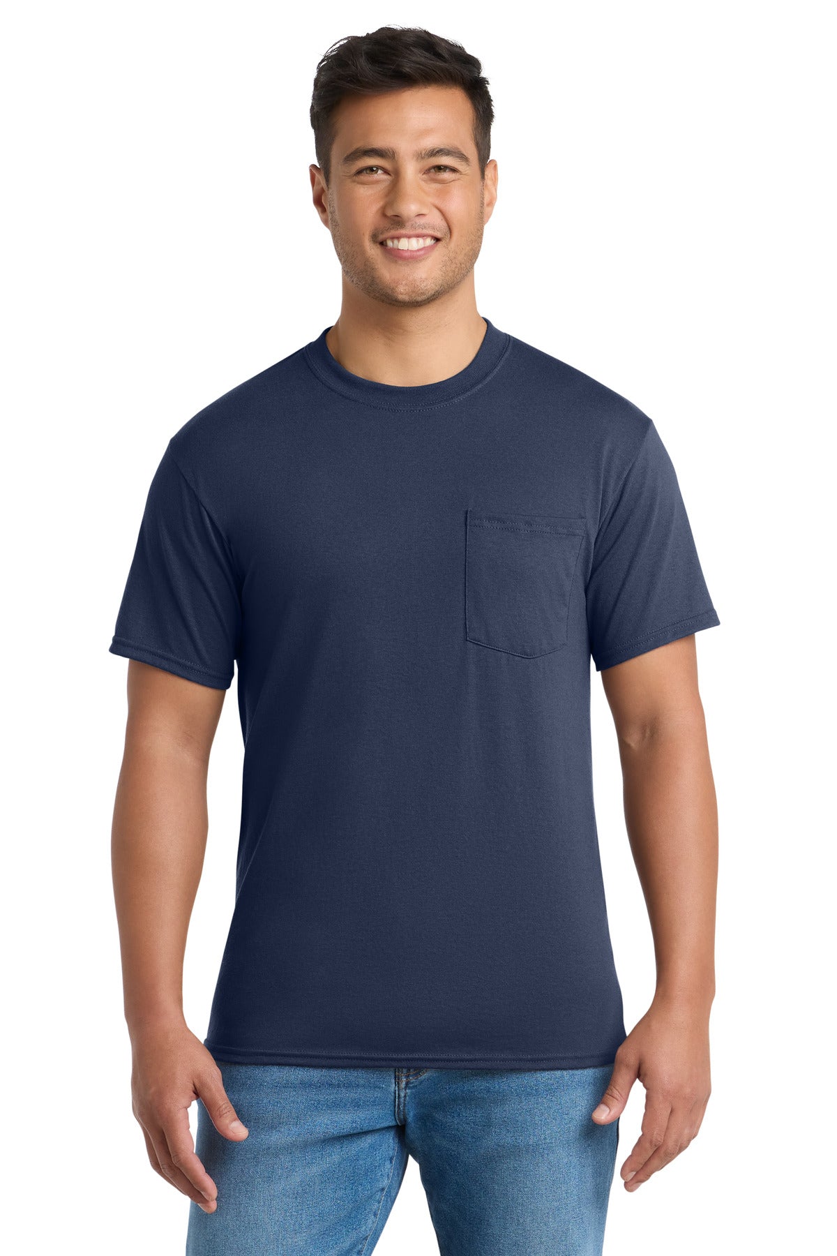 Port & Co ™  Tall Core Blend Pocket Tee. PC55PT