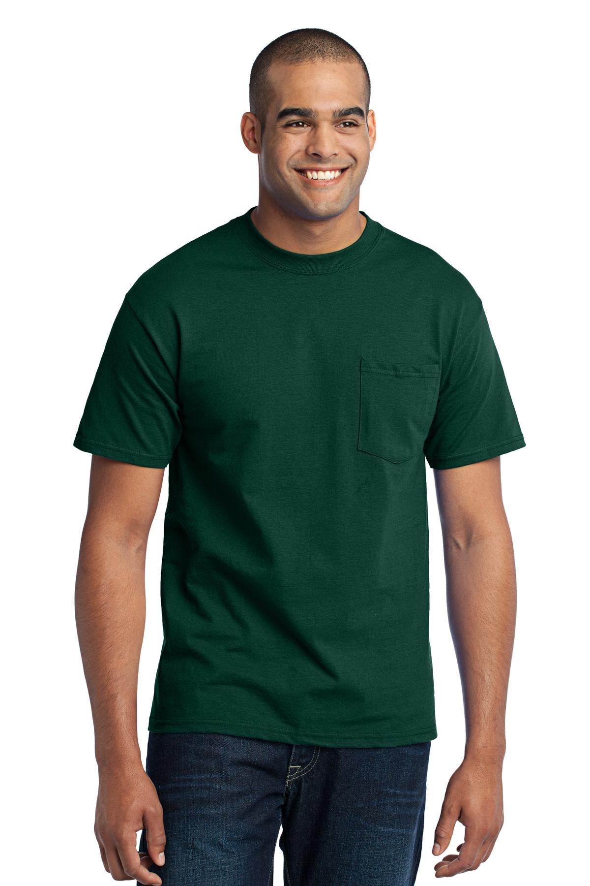 Port & Co ™  Core Blend Pocket Tee. PC55P