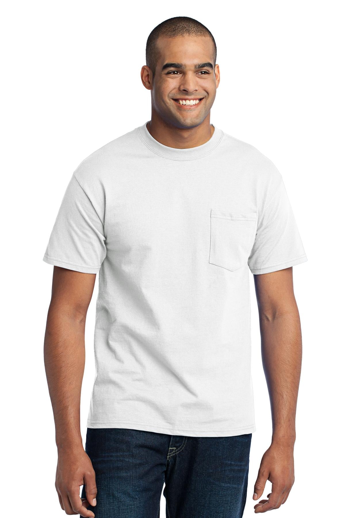 Port & Co ™  Core Blend Pocket Tee. PC55P