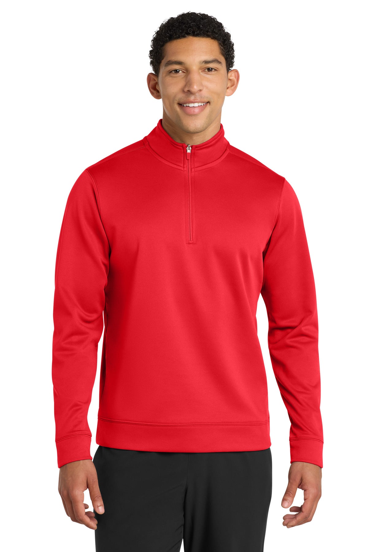 Port & Co ™  Performance Fleece 1/4-Zip Pullover Sweatshirt. PC590Q