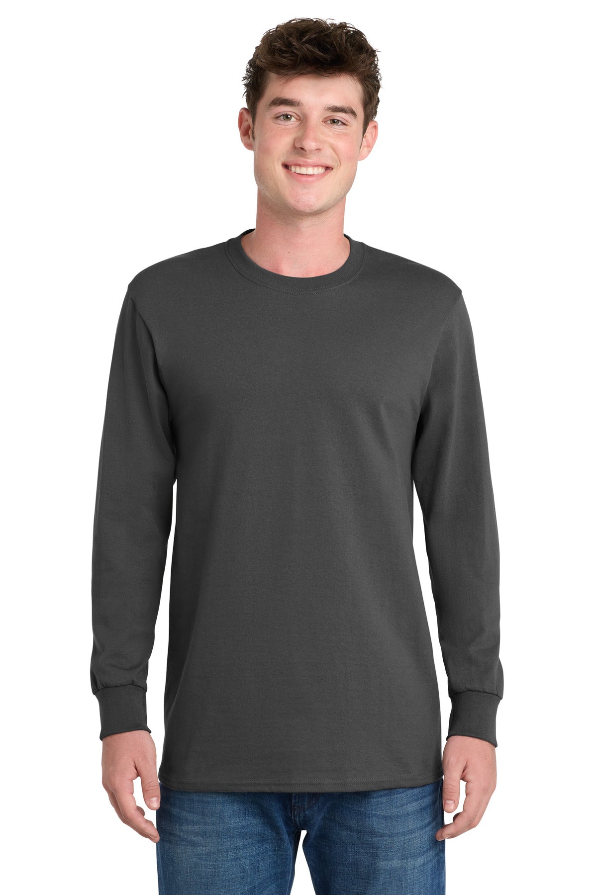 Port & Co ™  Tall Long Sleeve Essential Tee. PC61LST