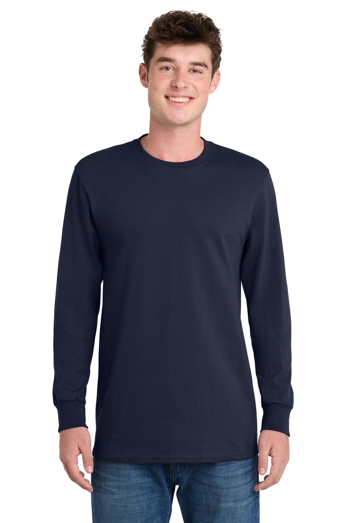 Port & Co ™  Tall Long Sleeve Essential Tee. PC61LST