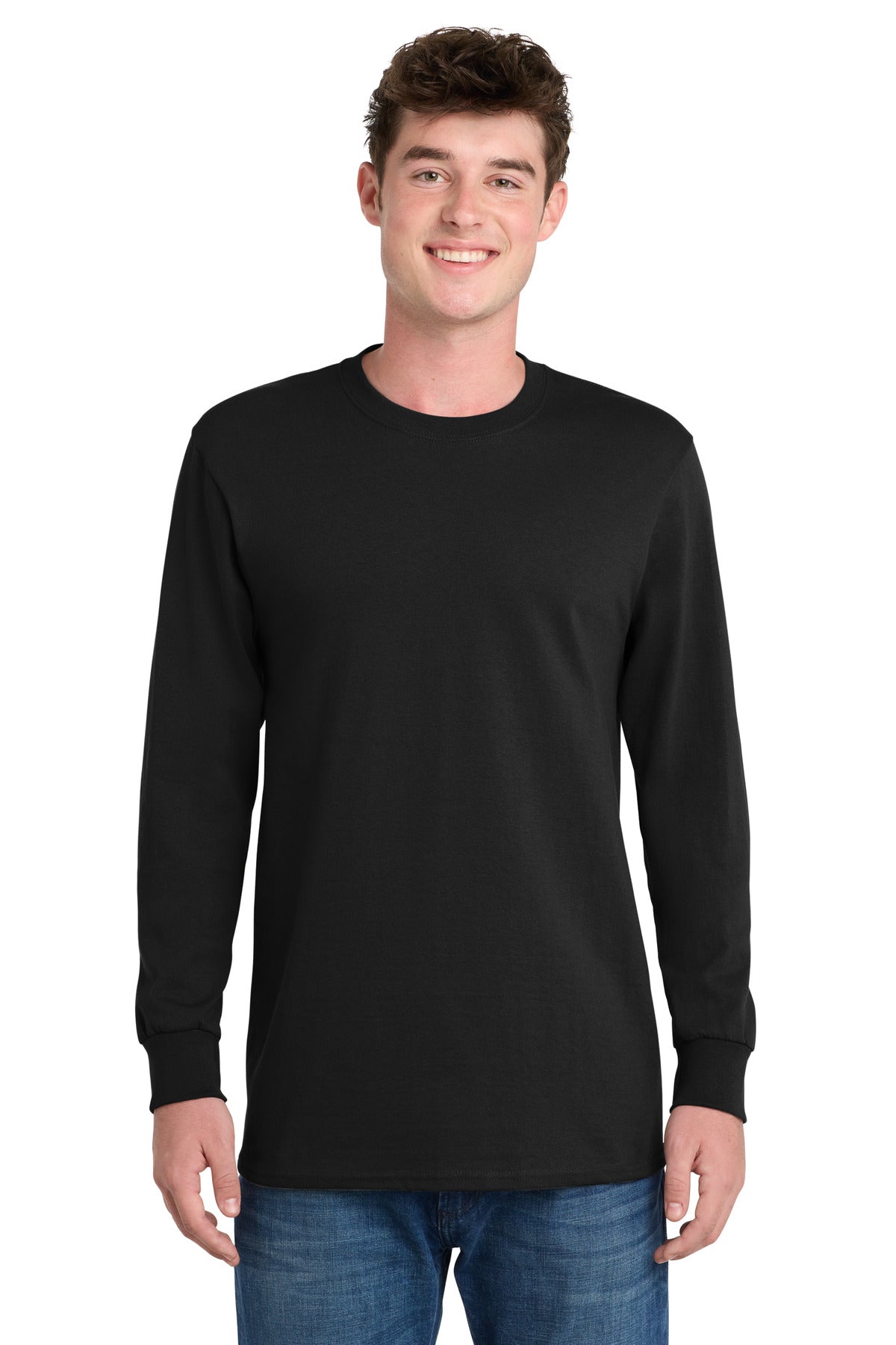 Port & Co ™  Tall Long Sleeve Essential Tee. PC61LST
