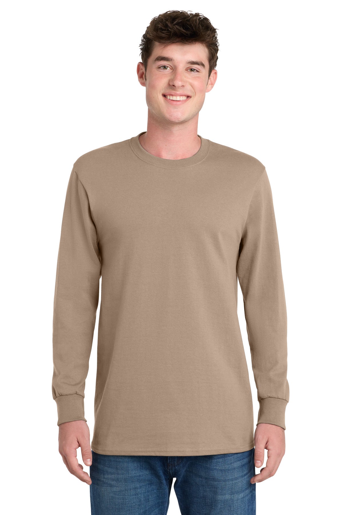 Port & Co ™  Tall Long Sleeve Essential Tee. PC61LST