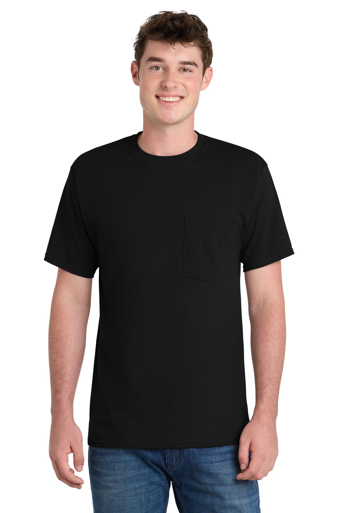 Port & Co ™  Tall Essential Pocket Tee. PC61PT