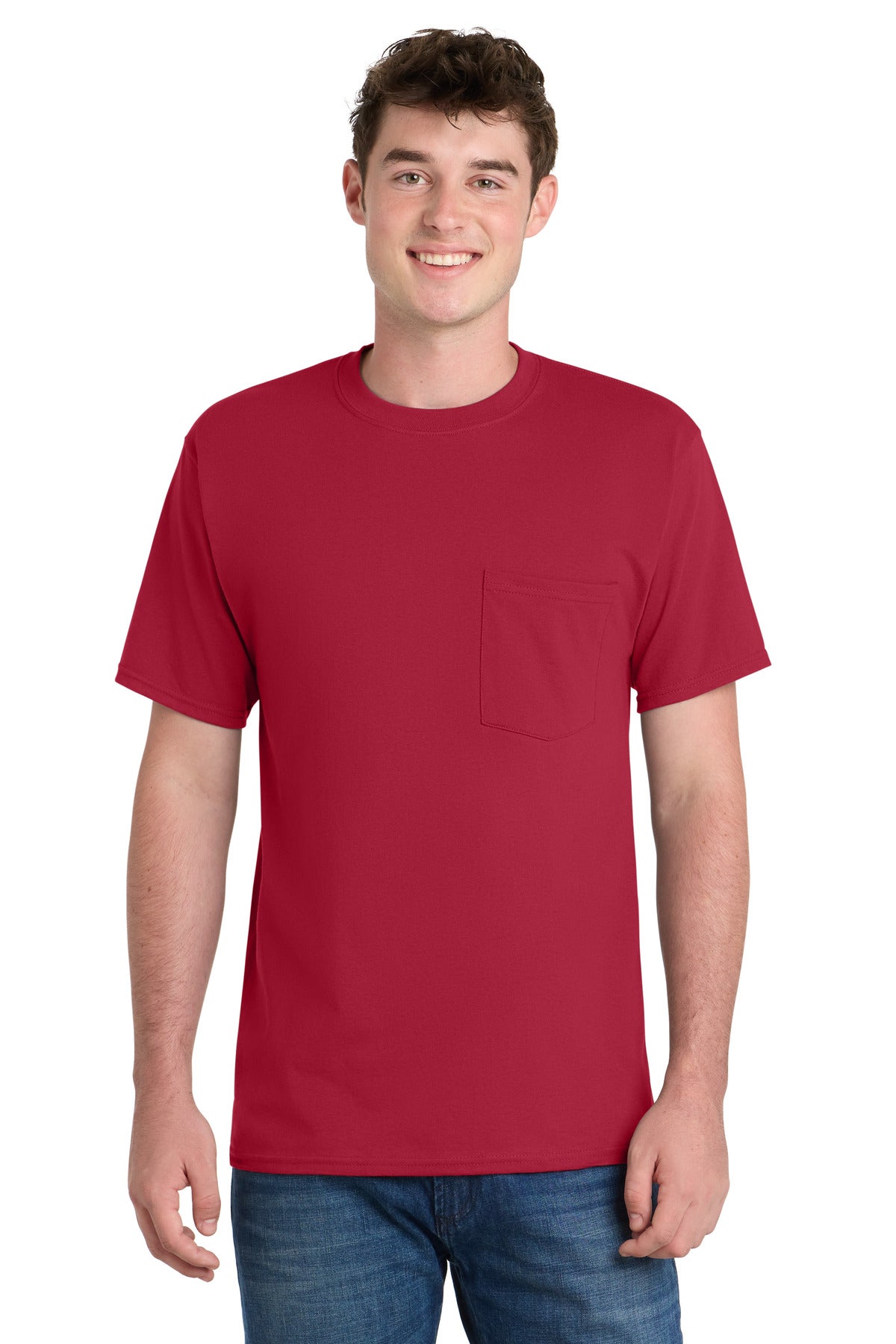 Port & Co ™  Tall Essential Pocket Tee. PC61PT