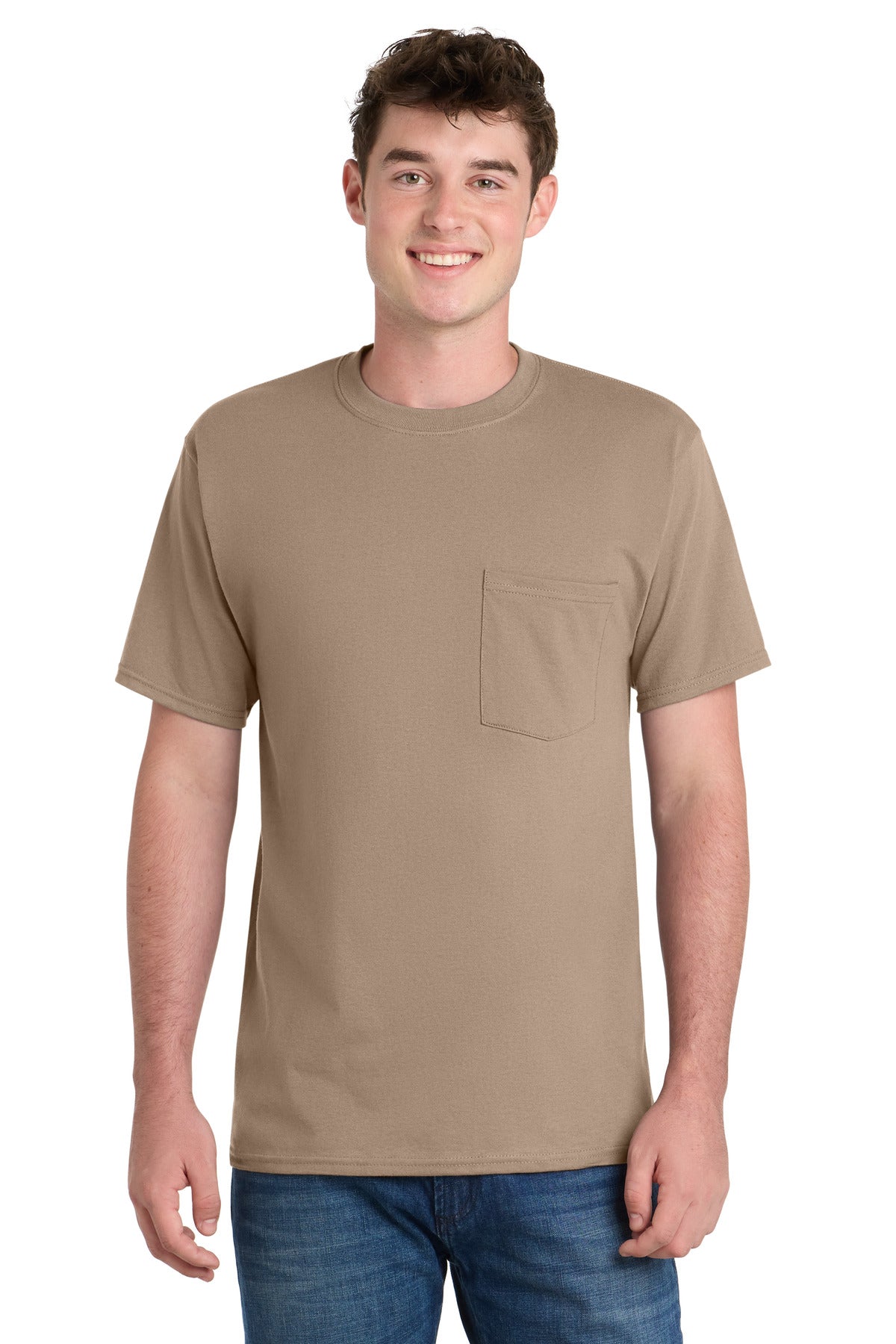 Port & Co ™  Tall Essential Pocket Tee. PC61PT