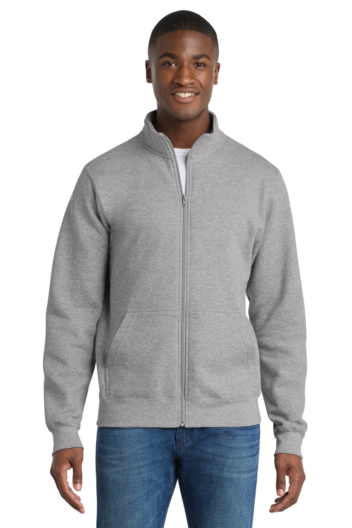 Port & Co ™  Core Fleece Cadet Full-Zip Sweatshirt PC78FZ