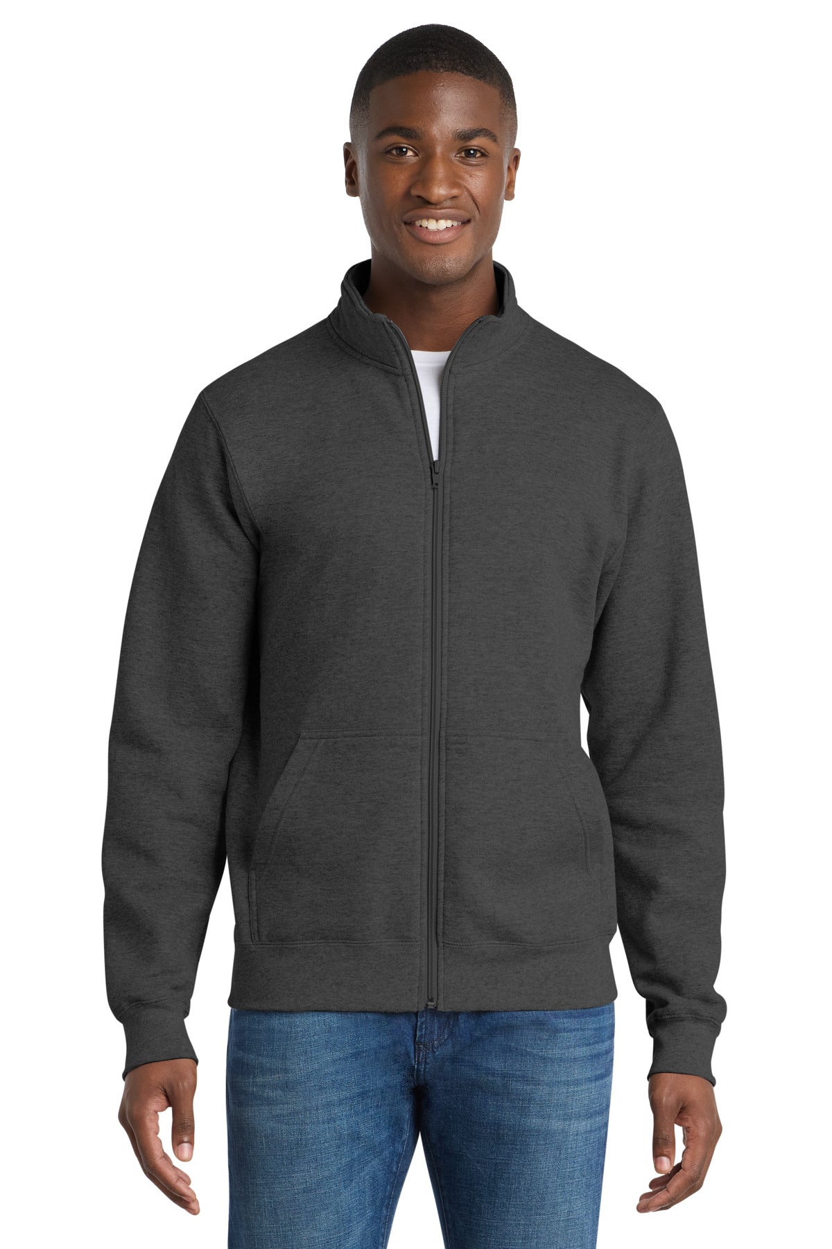 Port & Co ™  Core Fleece Cadet Full-Zip Sweatshirt PC78FZ