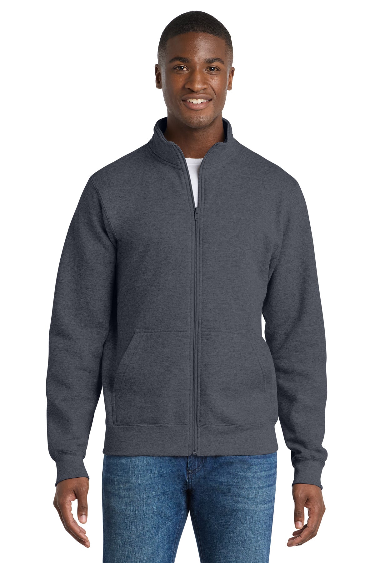 Port & Co ™  Core Fleece Cadet Full-Zip Sweatshirt PC78FZ