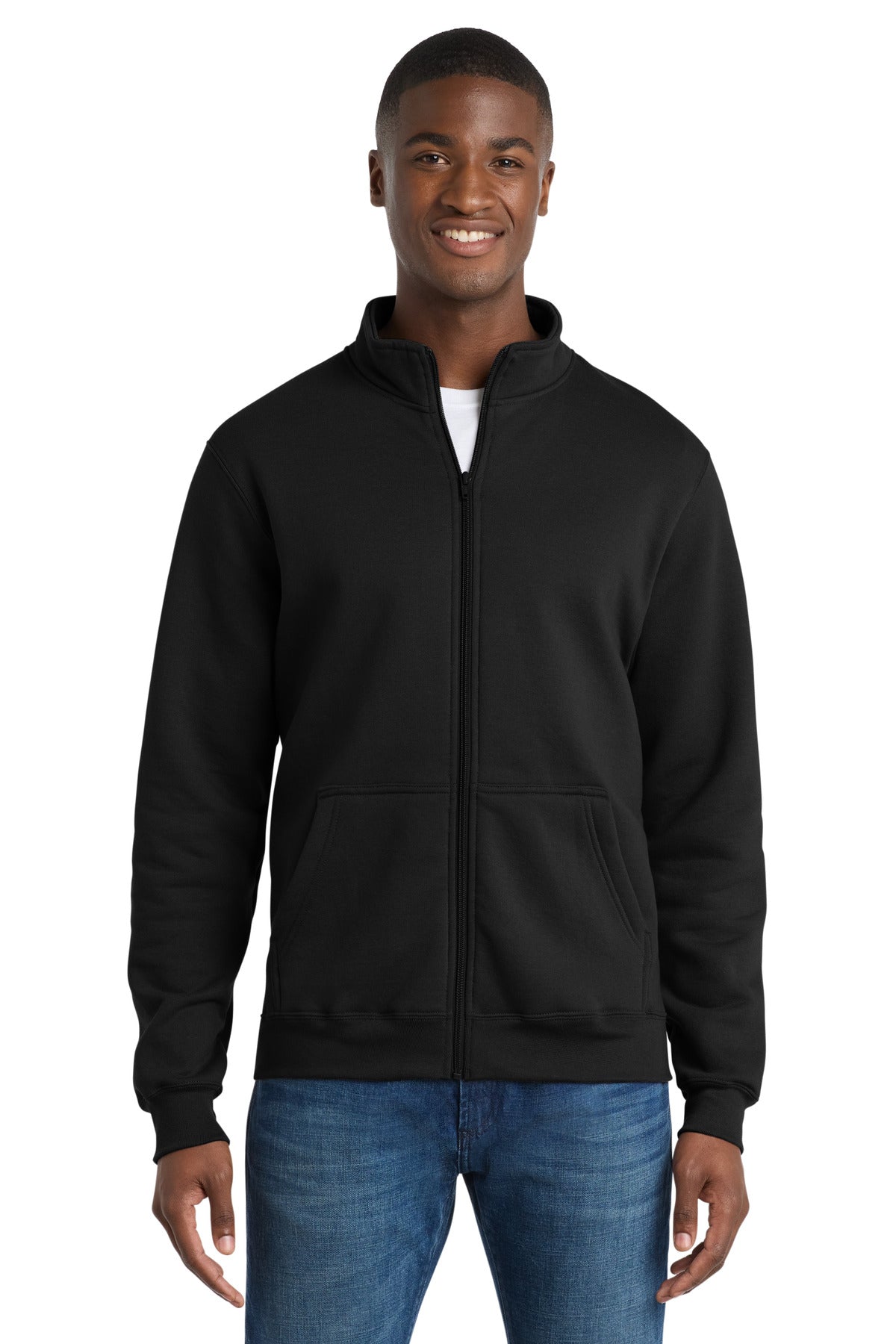 Port & Co ™  Core Fleece Cadet Full-Zip Sweatshirt PC78FZ